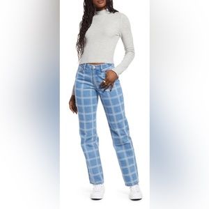 BP Gray Easy Rib Mock Neck Top Size Small (4-6) NWT